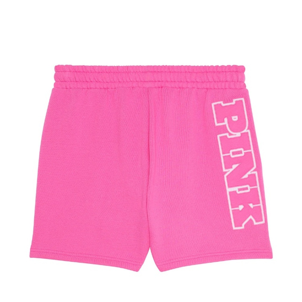 ✨VS Pink campus fleece classic shorts sz M NWT - Picture 5 of 9